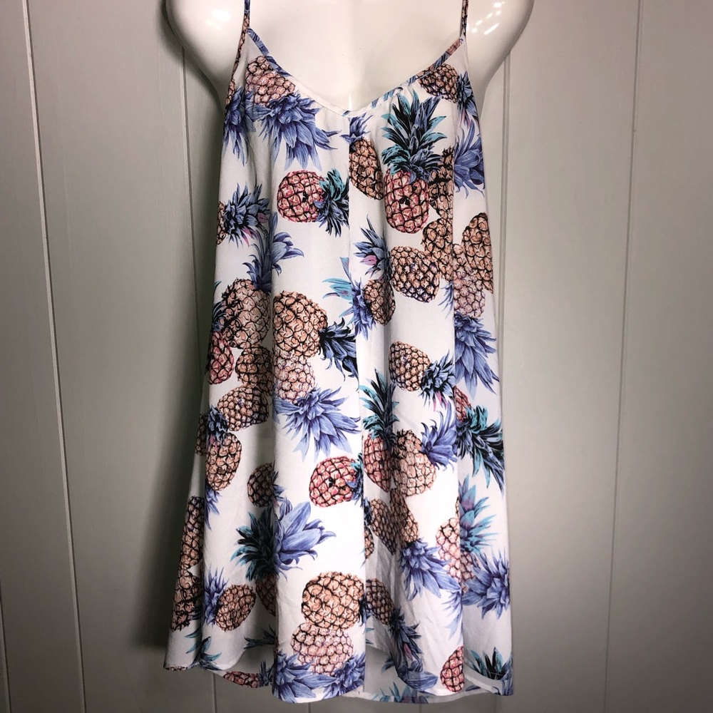 Saks Fifth Avenue Pineapple Sheer Chemise